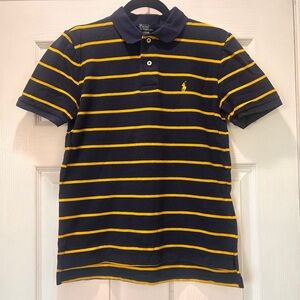 Polo by Ralph Lauren Blue and Yellow Shirt